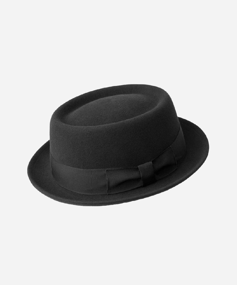 Darron Black Pork Pie Hat
