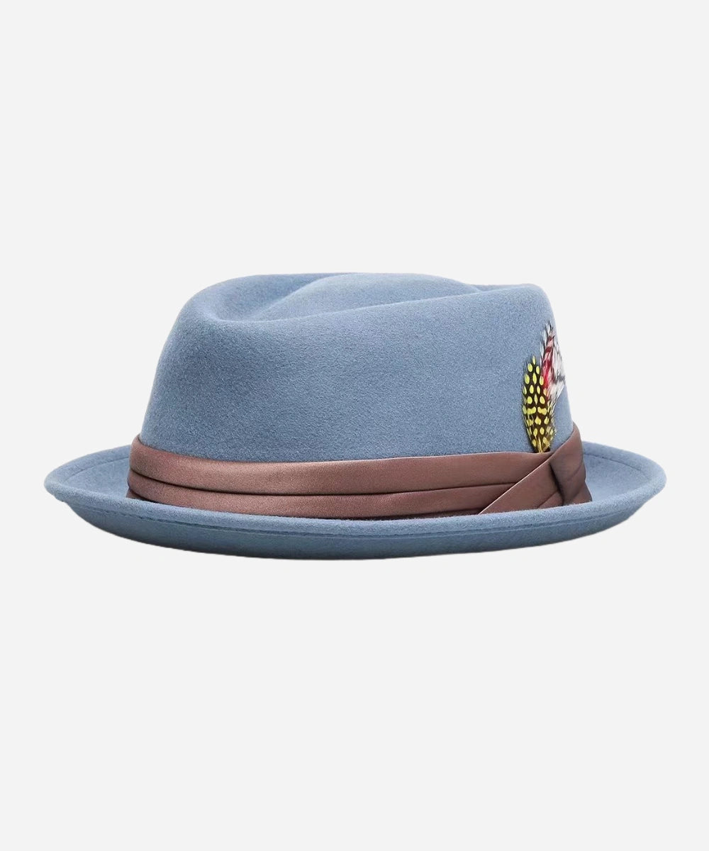 Stout  Blue Haze Pork Pie Hat