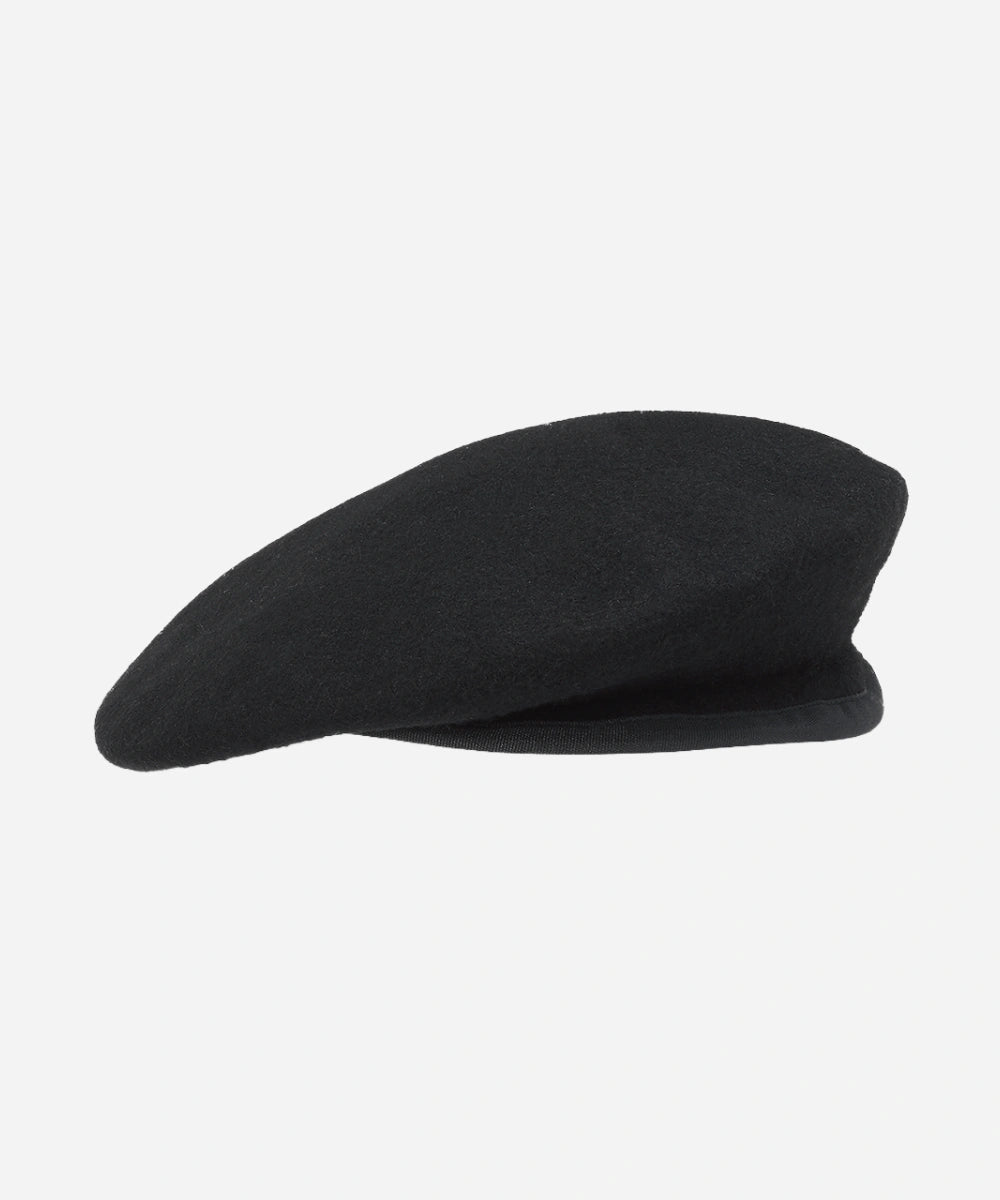 Black Beret Hat