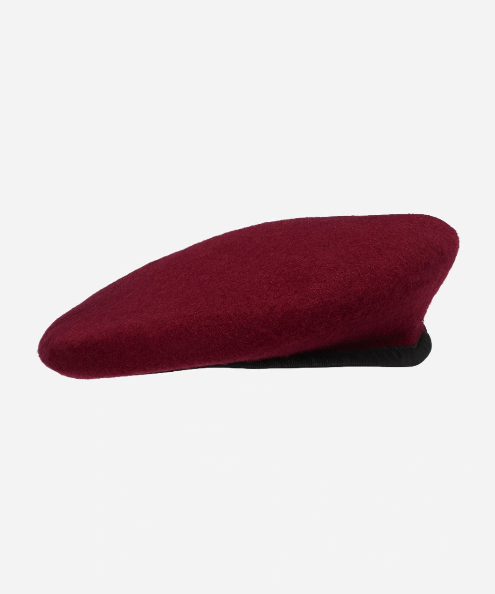 Maroon Beret Hat