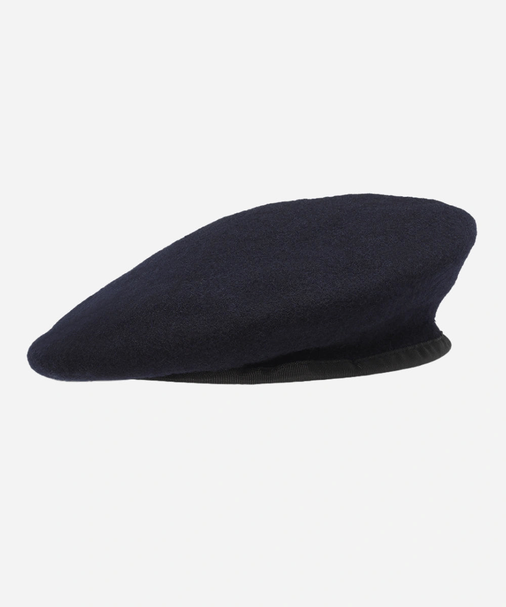 Navy Beret Hat
