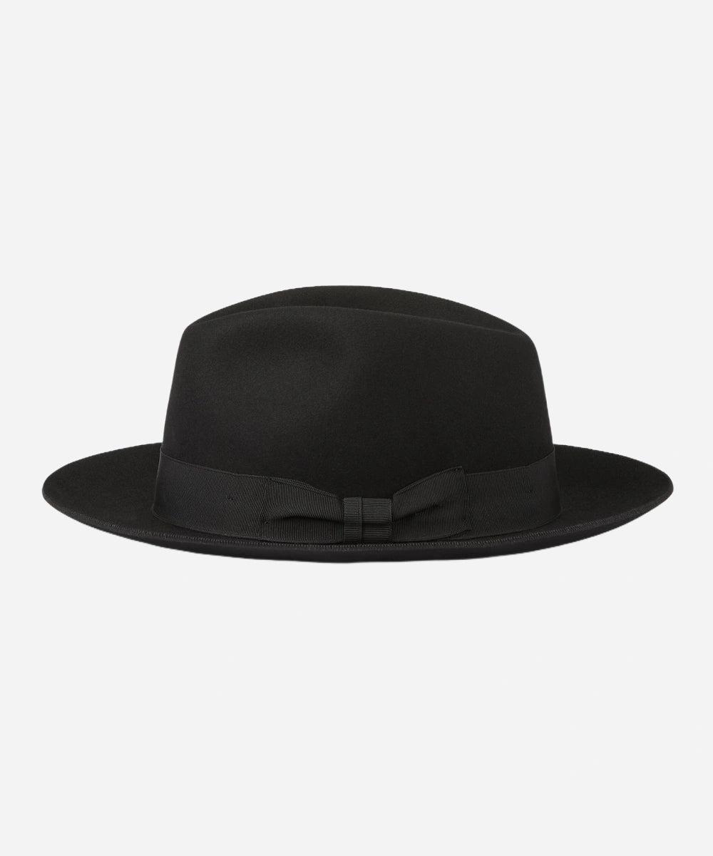 Haydock Black Fedora Hat