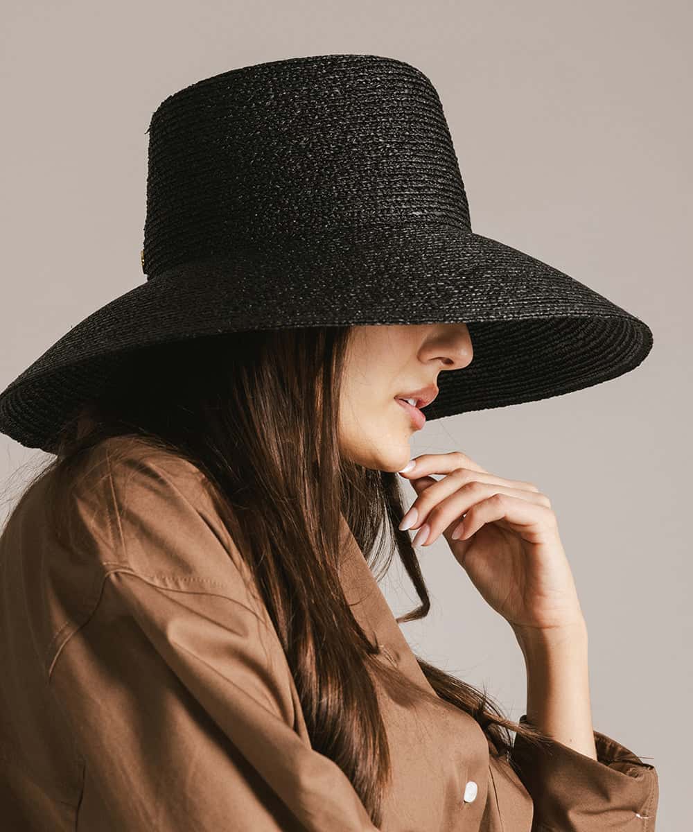Jolie Packable Straw Sun Hat