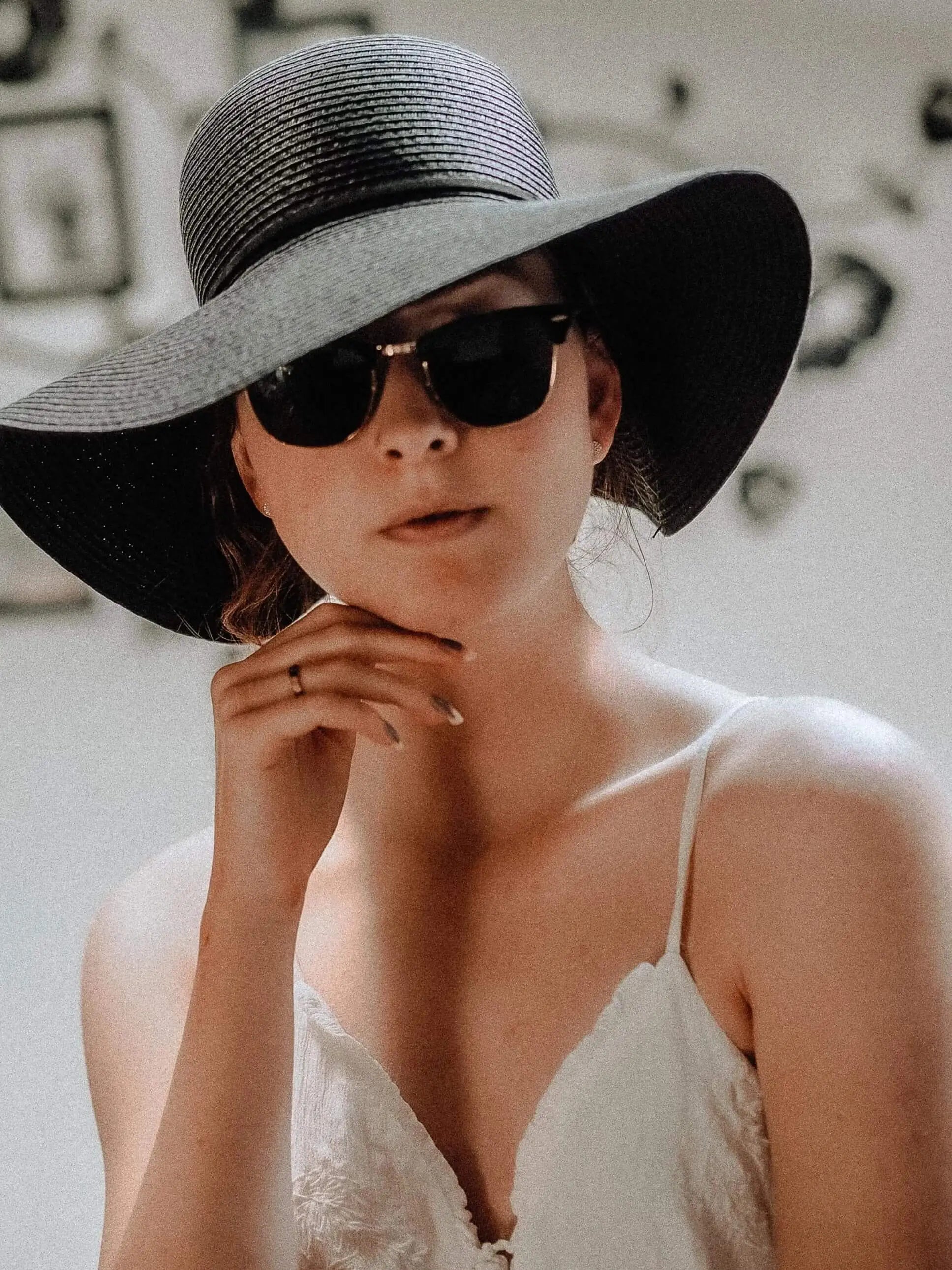 Jolie Packable Straw Sun Hat