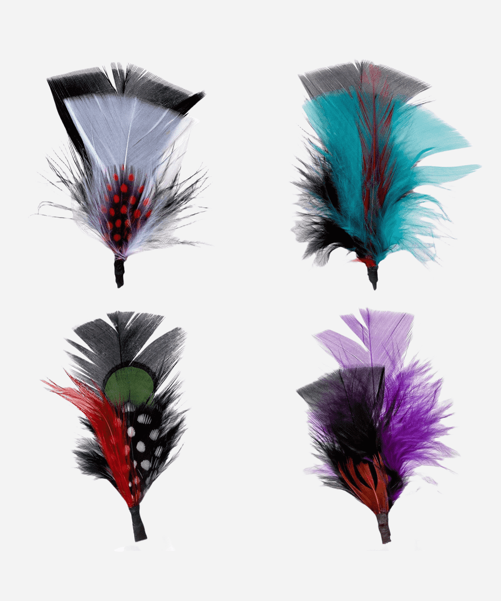 Single Hat Feather Accessory