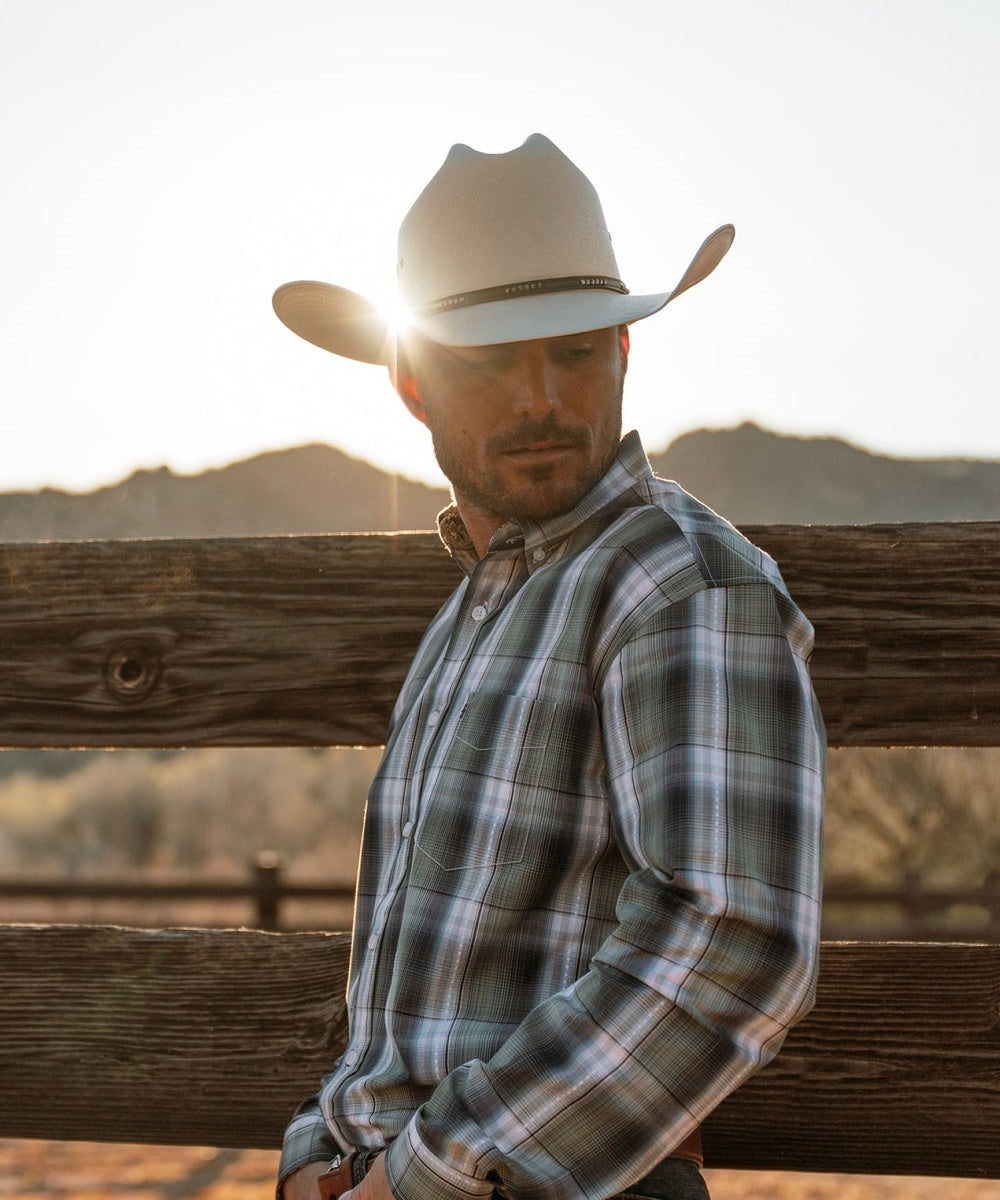 Hagerman Cowboyhut aus Stroh