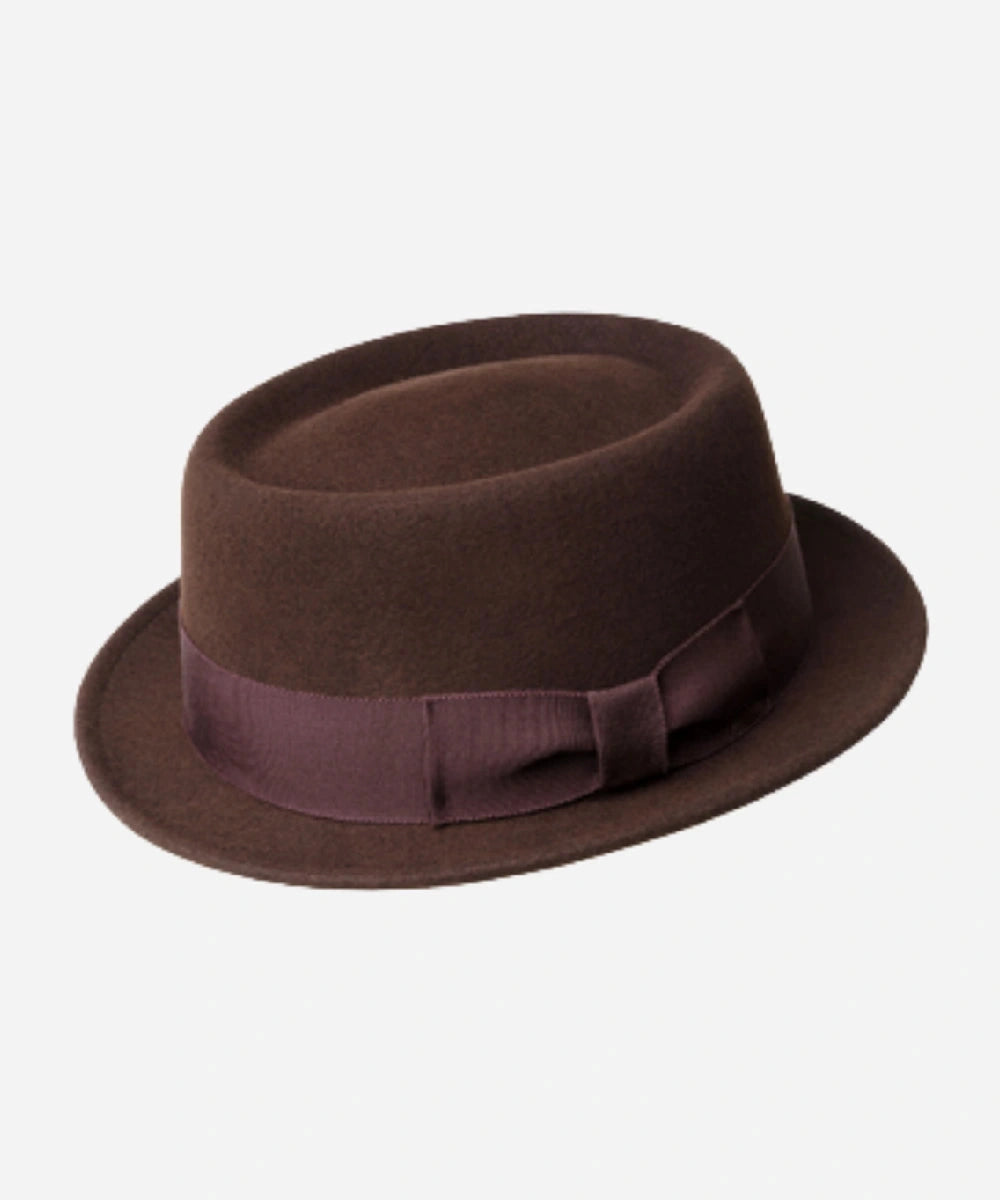 Darron Black Pork Pie Hat