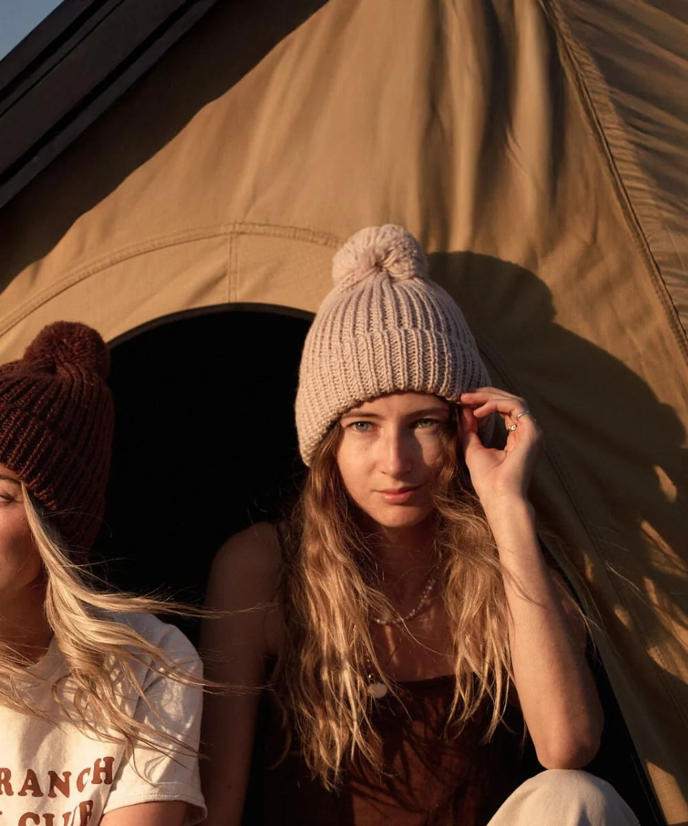 cream beanies for fall