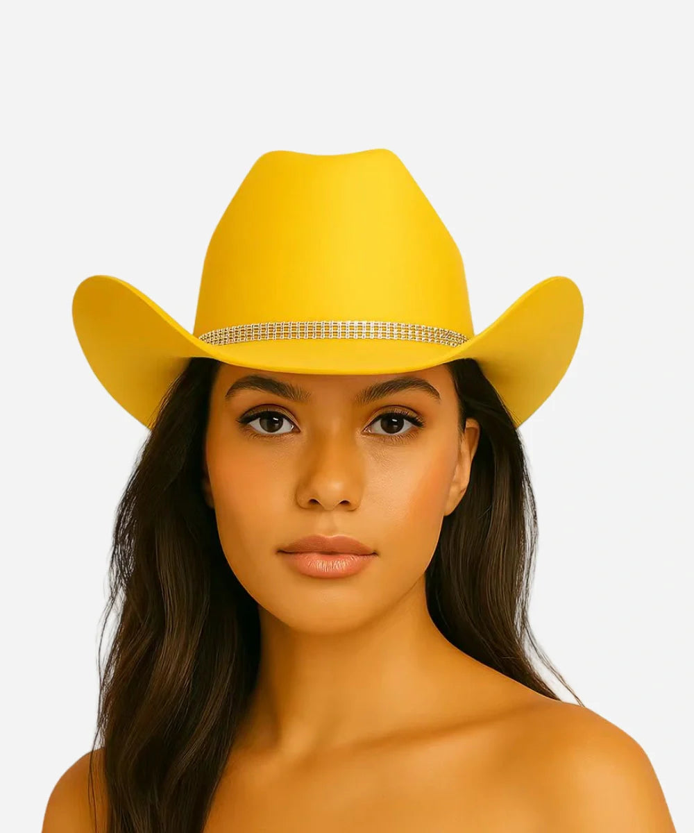 Bold Yellow Festival Hat