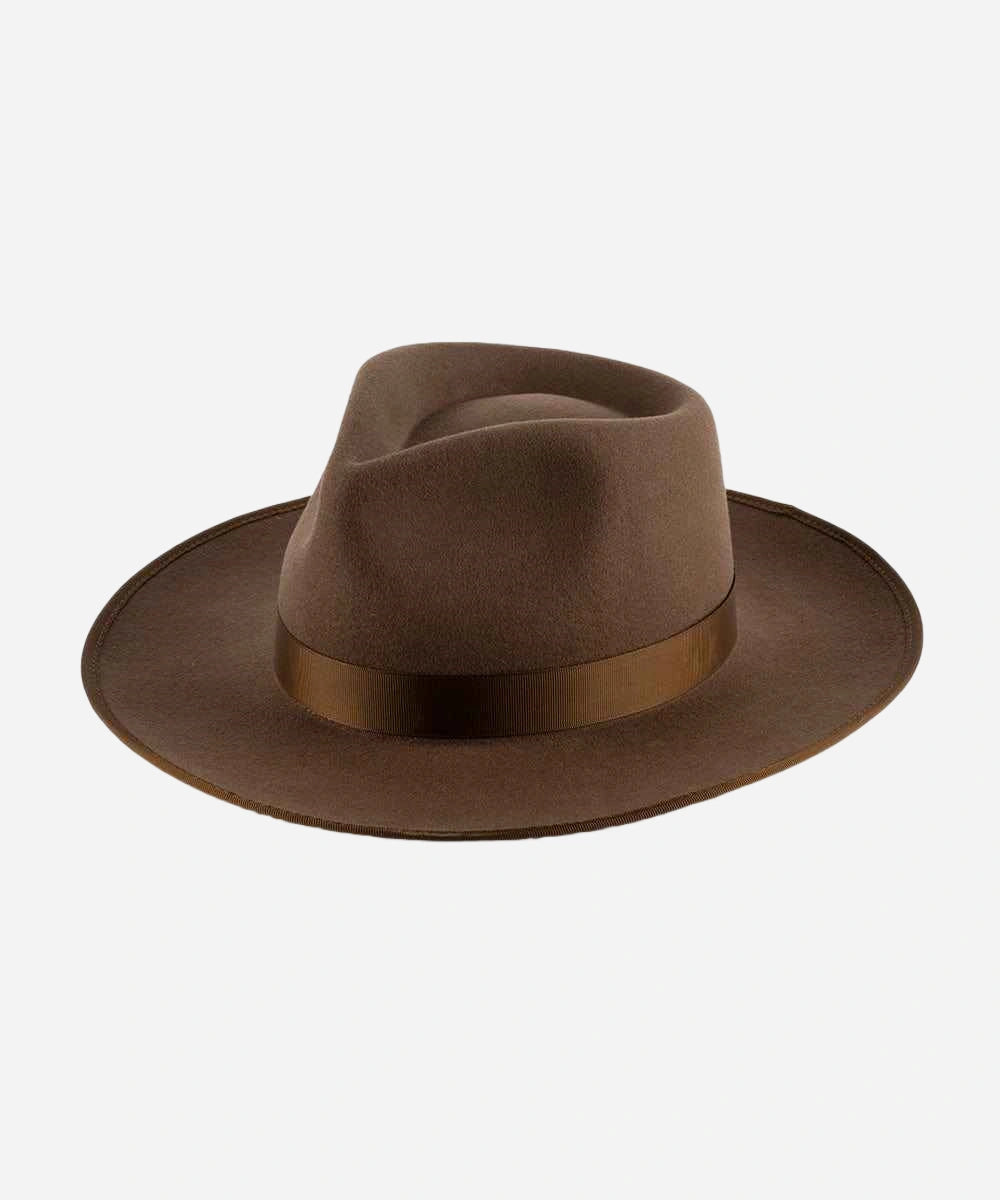 Monroe Rancher Chocolate Fedora Hat