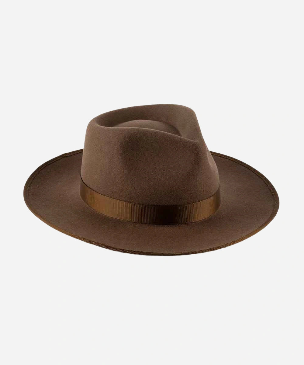 Monroe Rancher Chocolate Fedora Hat