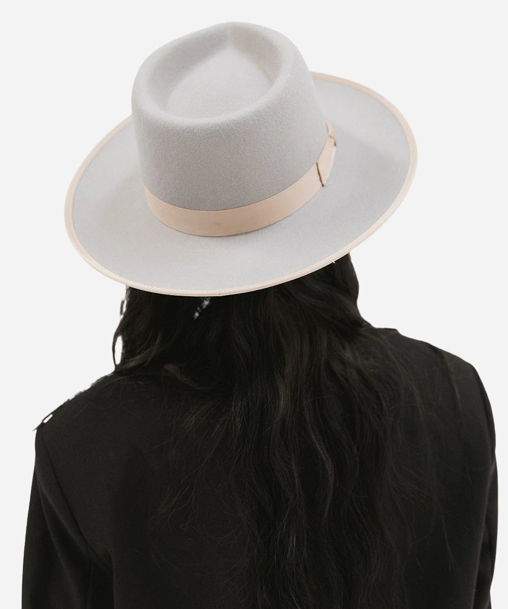 Monroe Rancher Tan Fedora Hat