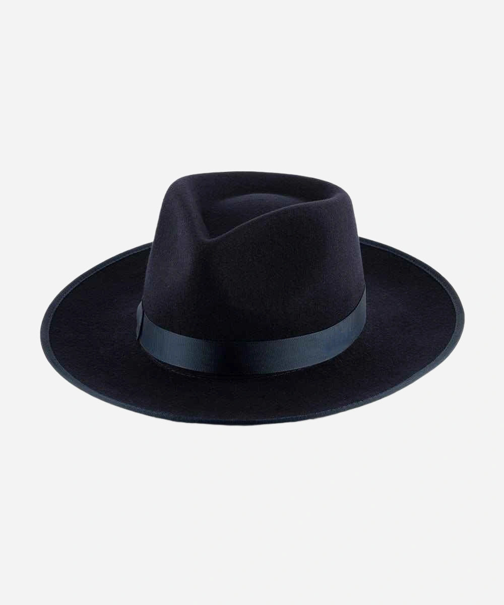 Monroe Rancher Dark Blue Fedora Hat