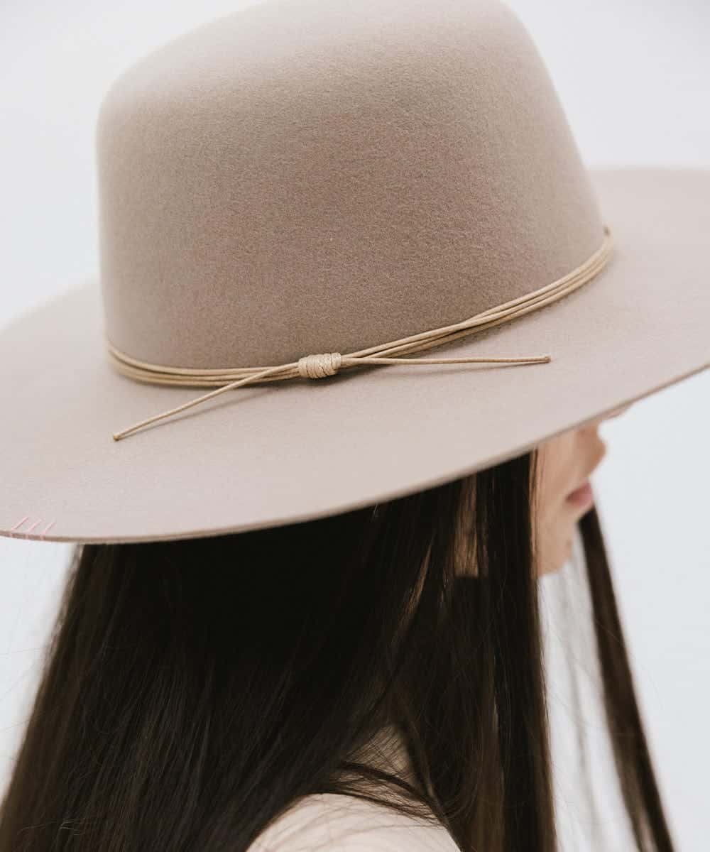 Hand-Stitched Open Crown Hat