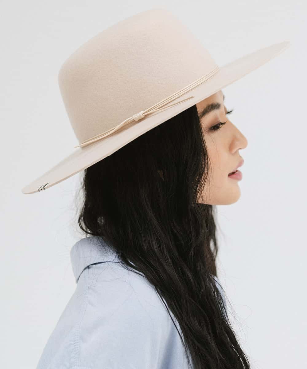 Hand-Stitched Open Crown Hat