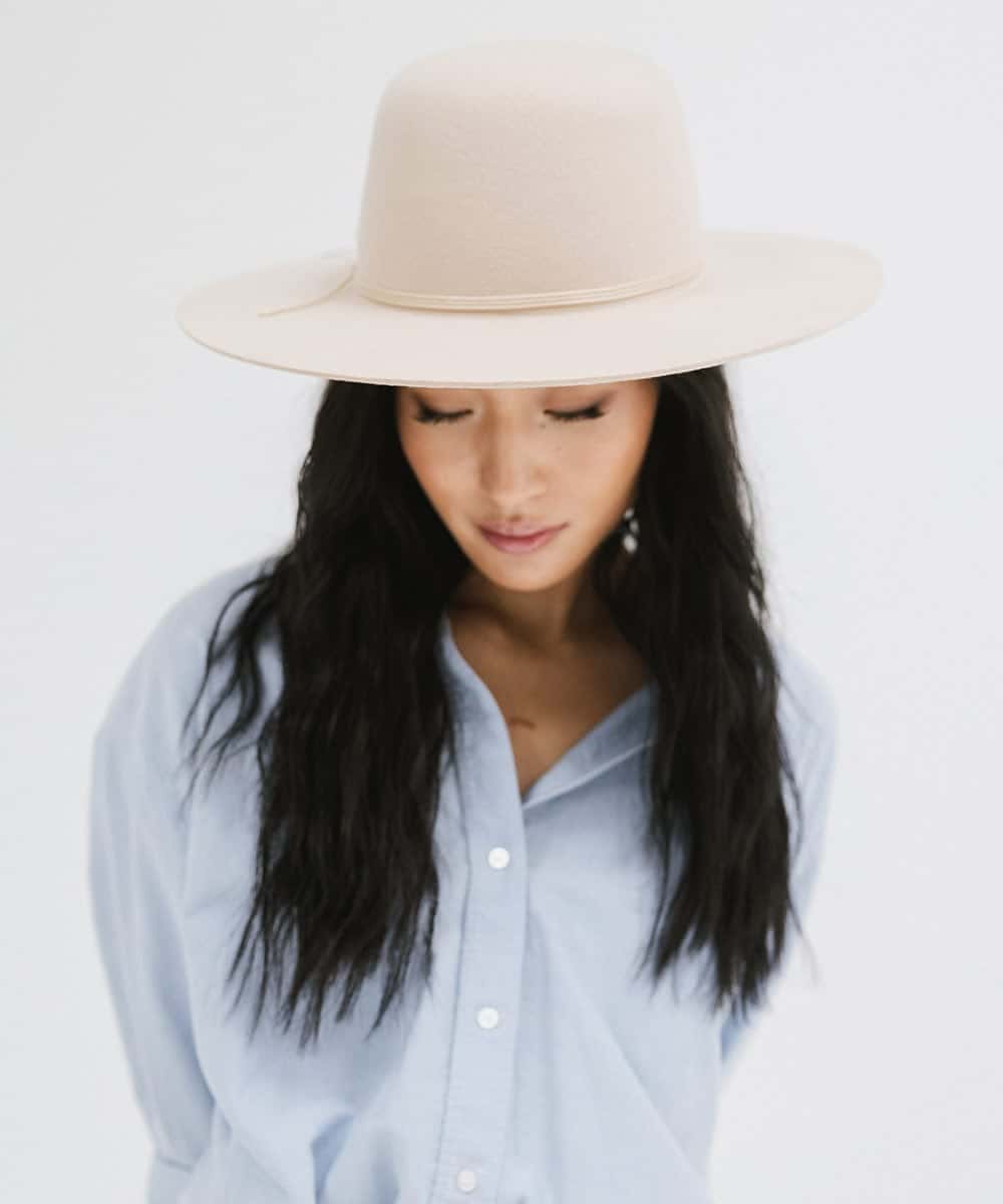 Hand-Stitched Open Crown Hat