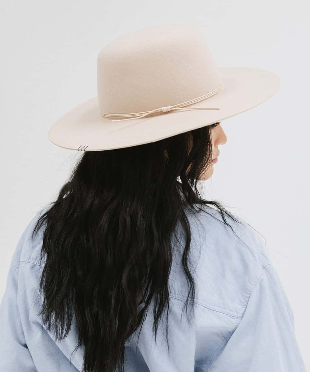 Hand-Stitched Open Crown Hat