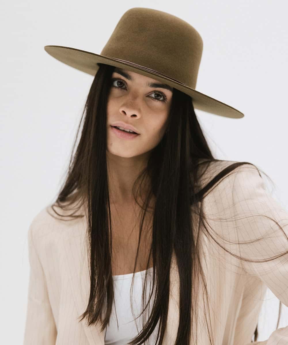 Hand-Stitched Open Crown Hat