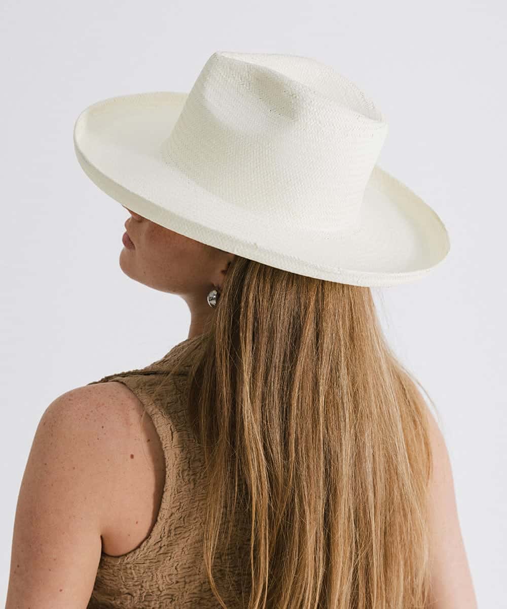 Penny-Fedora mit Bleistiftkrempe