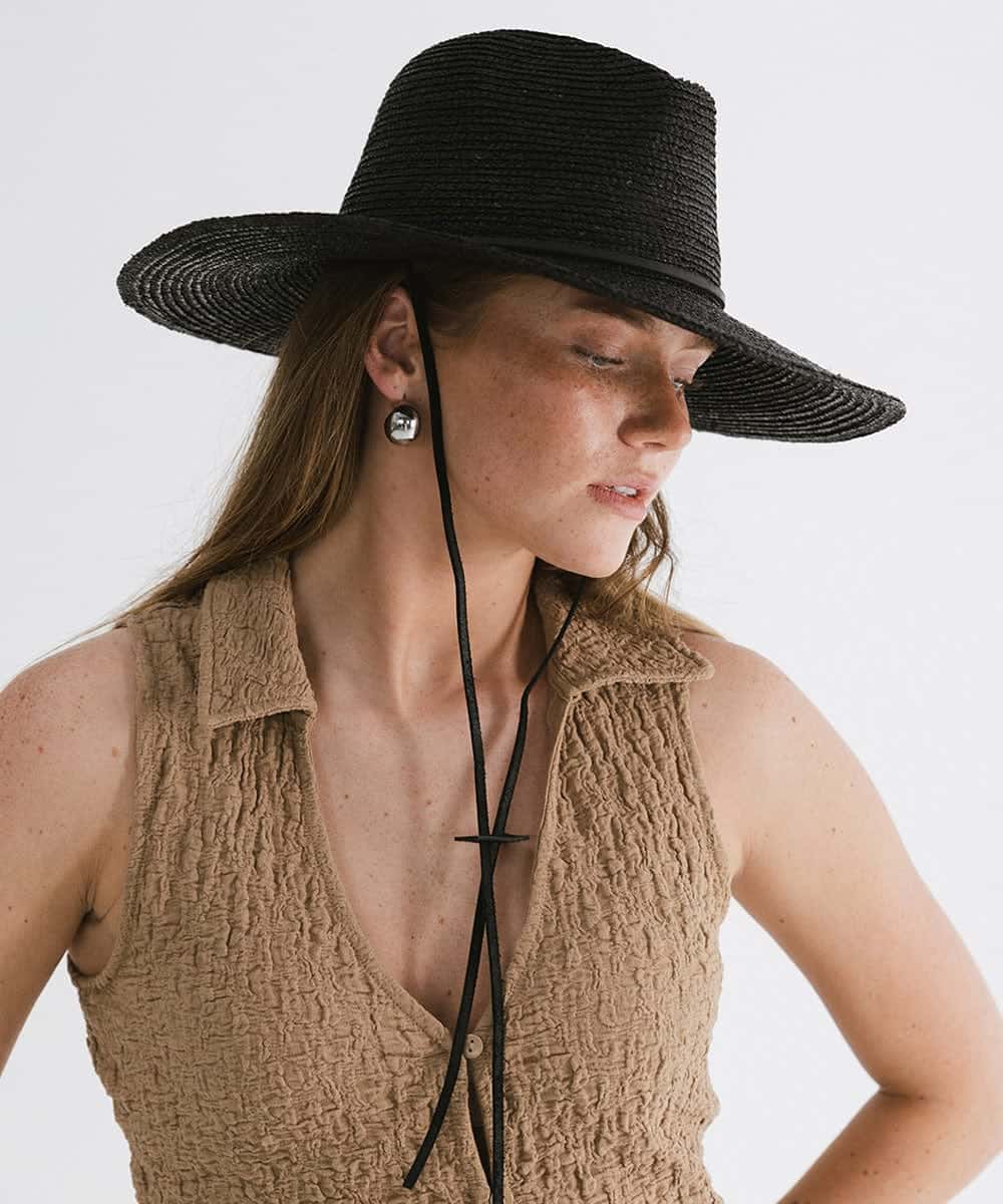 Ozzy Packable Lifeguard Straw Hat