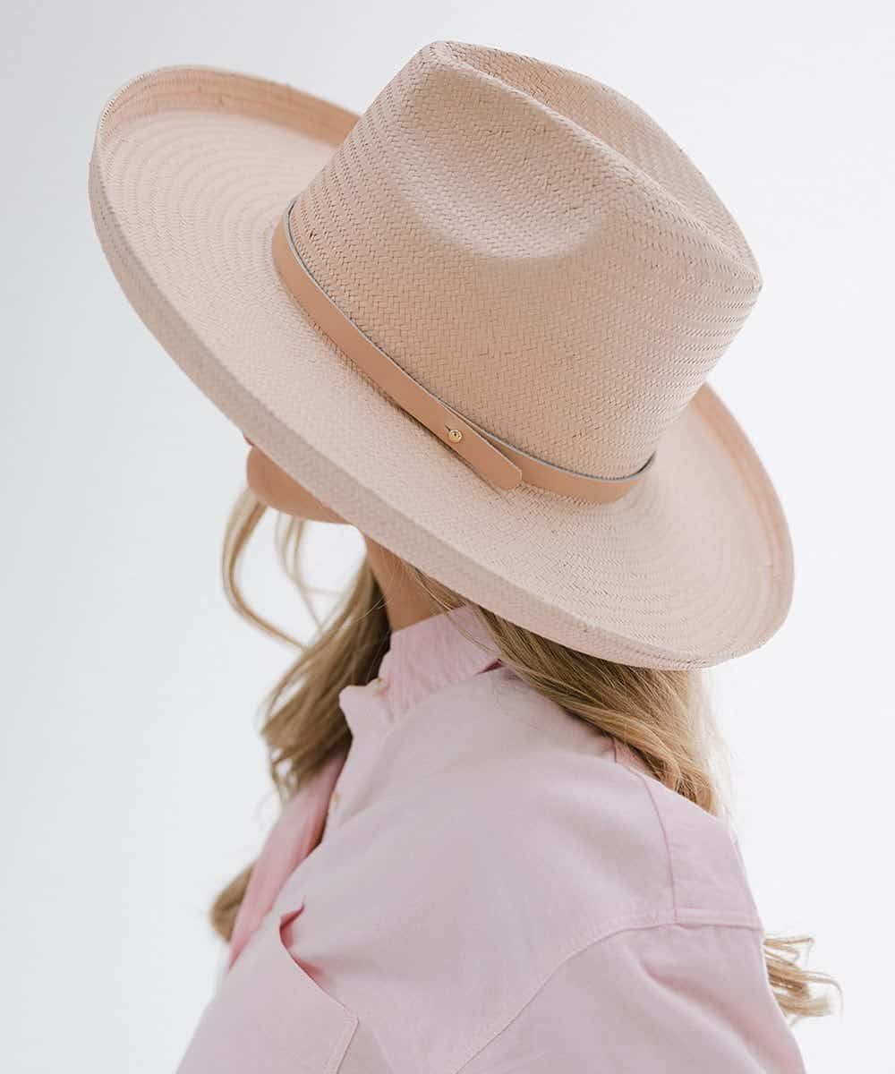 Penny-Fedora mit Bleistiftkrempe