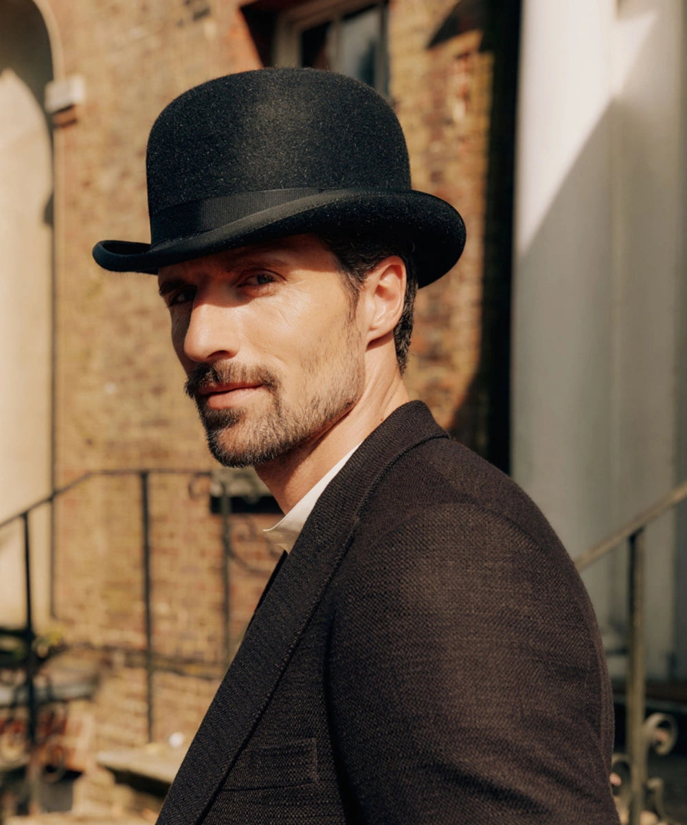 Grey Town Coke Bowler Hat